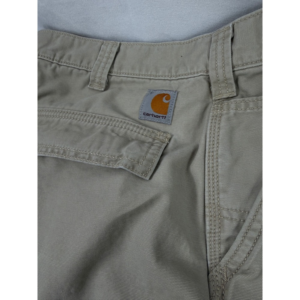 Carhartt Relaxed Fit Cargo Canvas Shorts 2 Pairs  SZ 36 - Picture 9 of 12